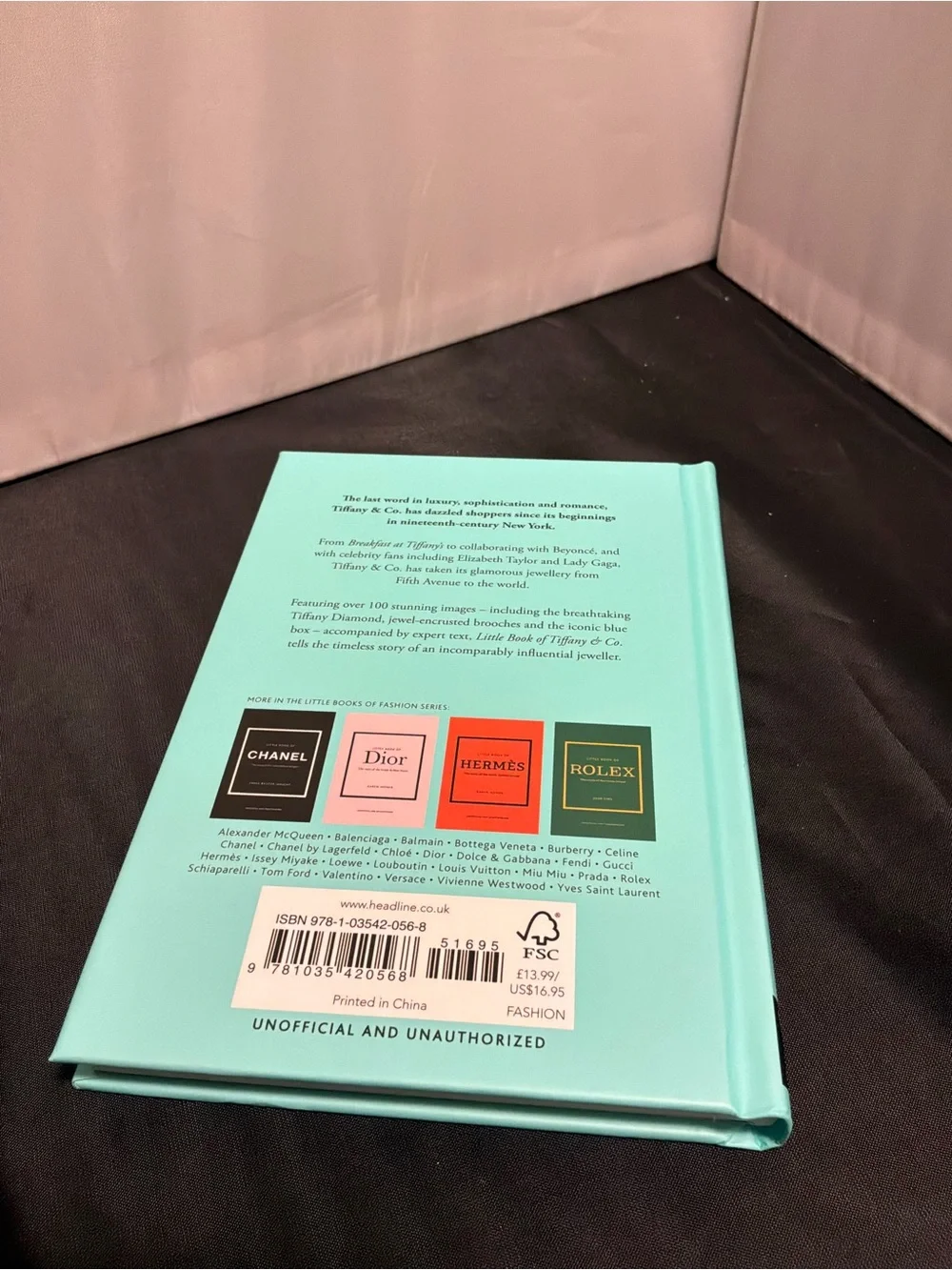 Tiffany & Co. Mint Blue Decorative Little Book
